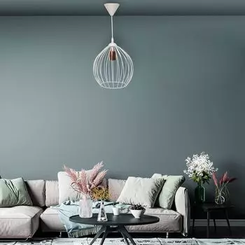 Opviq, 205- 205FLH, белый, люстра, люстра с металлической лампочкой