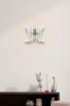 Opviq, 206- 206FLH, белый, настенный светильник, 20x28x20 см, опора створки