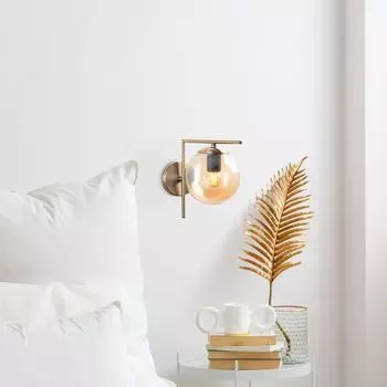 Opviq, 7142- 7142LMP, антик, настенные светильники, 15 x 28 x 23 см, металлический корпус