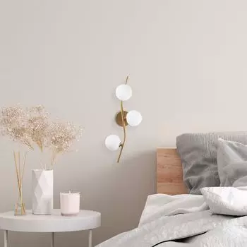 Opviq, 7147- 7147LMP, антик, настенные светильники, 23 x 19 x 55 см, металлический корпус, бежевый