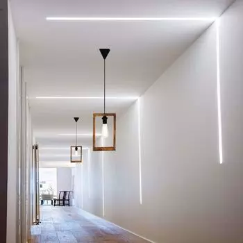 Opviq, Ahap- Ahap Tekli SarktALD, цвет ореха, люстра, 20 х 4,5 х 80 см, 100% массив сосны, коричневый