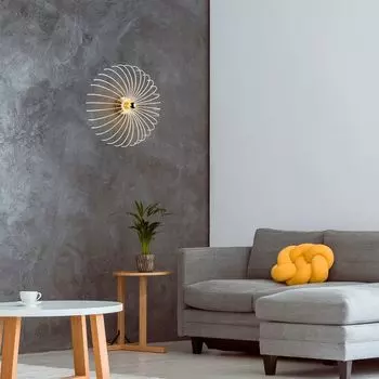 Opviq, Aspendos- Aspendos NOR, белый, настенные светильники, металлический корпус