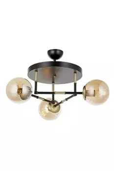 Opviq, Av- AVAUR, черный, люстра, корпус металл