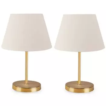 Opviq, AYD- AYD SGN, кремовый, настольные лампы, 100% ПВХ, бежевый