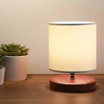 Opviq, AYD- AYD SGN, пудра, прикроватные светильники, 15 х 15 х 22 см, тканевый корпус