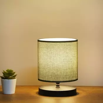 Opviq, AYD- AYD SGN, зеленый, прикроватные светильники, 15 х 15 х 22 см, корпус тканевый