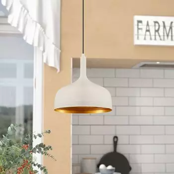 Opviq, Berceste- Berceste NOR, белый, люстра, 30 х 30 см, металлический корпус