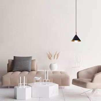 Opviq, Berceste- Berceste NOR, черный, люстра, 19 х 19 см, металлический корпус