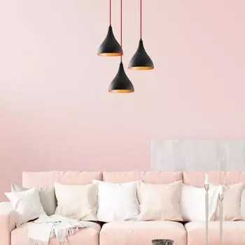 Opviq, Berceste- Berceste NOR, черный, люстра, корпус металл