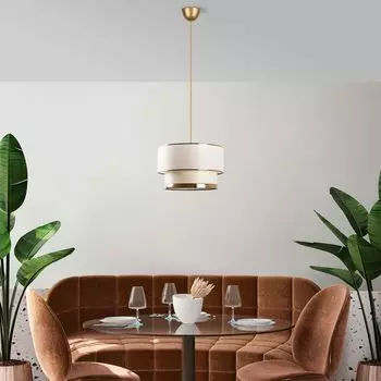 Opviq, Cake- Cake FLH, белый, золото, люстра, корпус металл