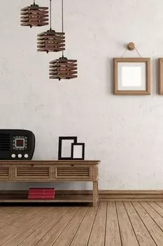 Opviq, Cara- Cara ahap 3 l tepsili ceviz sarktLUN, коричневый, люстра, деревянный корпус