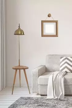 Opviq, Demet Naturel Eskitme Lambader Retro 3 Balkl, торшер, медь, 25 x 25 x 165 см