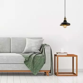 Opviq, Dodo- Dodo SSE, черный, люстра, 21 х 21 см, корпус металл