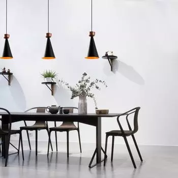 Opviq, Dodo- Dodo SSE, черный, медь, люстра, 19 х 19 см, металлический корпус