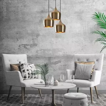 Opviq, Dodo- Dodo SSE, винтаж, люстра, 46 х 46 см, металлический корпус