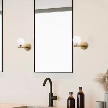 Opviq, Domino- Domino FLG, золото, настенные светильники, 10 x 22 x 17 см, металлический корпус