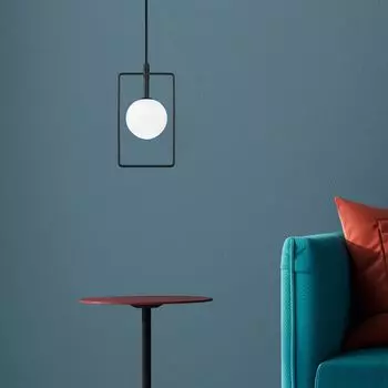 Opviq, Geometri- Geometri FLG, черный, люстра, 14 х 12 см, металлический корпус