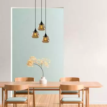 Opviq, Gold- Gold OPV, Золото, Черный, люстра, 39 х 39 см, металлический корпус