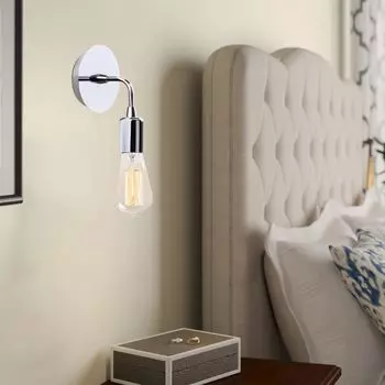 Opviq, Harput- Harput NOR, хром, настенные светильники, металлический корпус, серебро