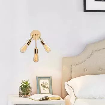 Opviq, Harput- Harput NOR, золото, настенные светильники, металлический корпус