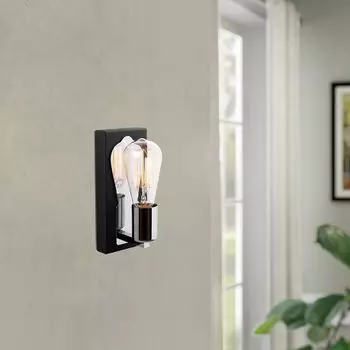 Opviq, Karain-Караин НОР, черный, настенные светильники, 9 х 10 х 21 см, корпус металл