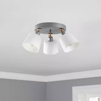 Opviq, Kemer- Kemer PUQ, серебро, люстра, металлический корпус