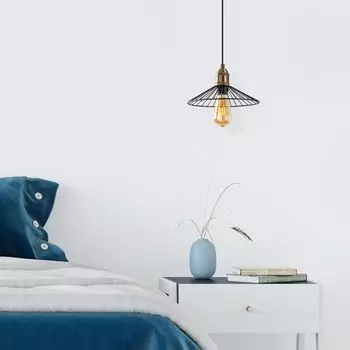 Opviq, Kila- Kila FLG, черный, люстра, 25 х 25 х 24-114 см, корпус металл