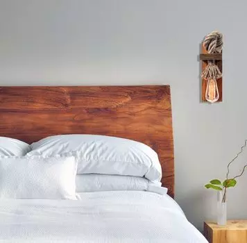 Opviq, KN14- KN14LST, коричневый, настенные светильники, 18 х 30 х 10 см, 100% елка (3 х 10 см)