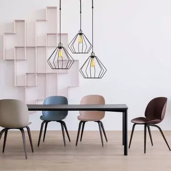 Opviq, Maden- Maden OPV, Черный, Люстра, Металлический корпус