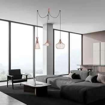 Opviq, Mezopotamya- Мезопотамия НОР, медь, люстра, металлический корпус