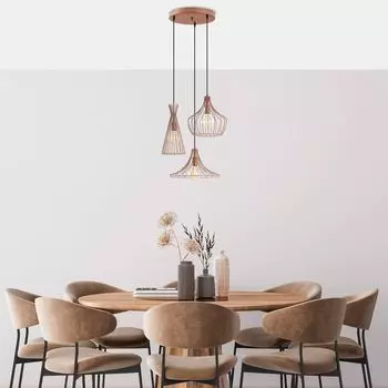 Opviq, Mezopotamya- Мезопотамия НОР, медь, люстра, металлический корпус