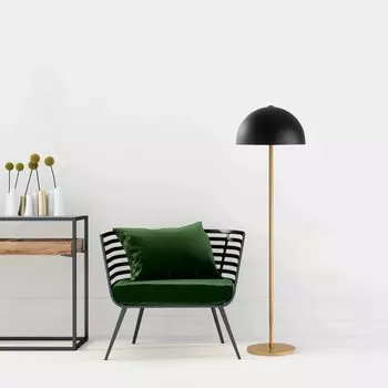 Opviq, Mixed- Mixed FLG, золото, торшеры, 40 x 40 x 154 см, металлический корпус