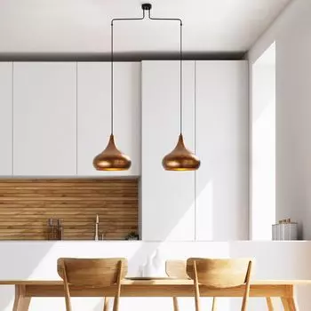 Opviq, MUBA- MUBAFLG, патина, люстра, 95 x 26 x 141 см, металлический корпус