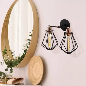 Opviq, Oylat- Oylat NOR, черный, настенные светильники, СТАЛЬНОЙ КОРПУС