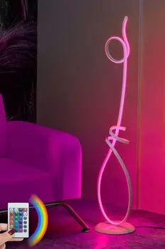 Opviq, Picasso- Picasso White CRL, разноцветный, торшеры, 30 x 25 x 120 см, 100% алюминий, мультиколор