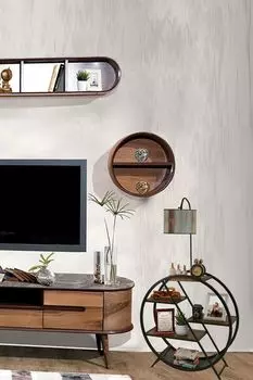 Opviq, Plton- Plton Ceviz Lambader Silindir Renkli AbajurluLUN, Colorful, торшеры, 90 x 28 см, металлический корпус, мультиколор