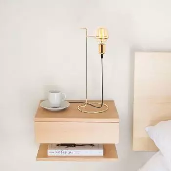 Opviq, Pota- Pota OPV, золото, настольные лампы, 19 х 19 см, металлический корпус