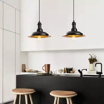 Opviq, Salam- Salam OPV, черный, золото, люстра, 62 x 30 см, СТАЛЬНОЙ КОРПУС