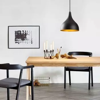 Opviq, Salam- Salam OPV, черный, золотой, люстра, металлический корпус