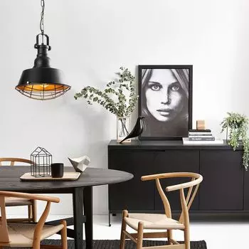 Opviq, Salam- Salam OPV, черный, золотой, люстра, металлический корпус