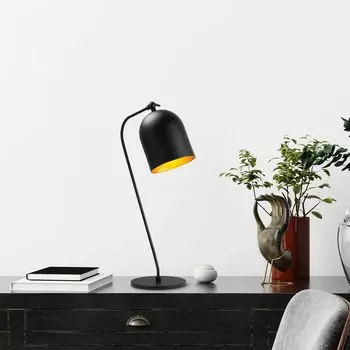 Opviq, Sanika- Sanika FLG, черный, настольные лампы, 22 х 30 х 60 см, металлический корпус