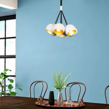 Opviq, Sivani- Sivani ABY, белый, золото, люстра, металлический корпус