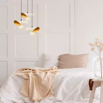 Opviq, Sivani- Sivani ABY, белый, золото, люстра, 30 х 10 см, корпус металл