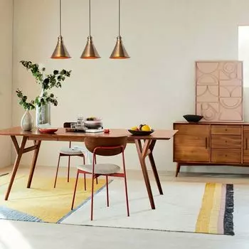 Opviq, Sivani- Sivani ABY, винтаж, люстра, 70 х 20 см, КОРПУС СТАЛЬНОЙ