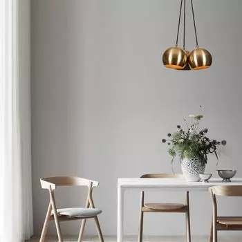 Opviq, Sivani- Sivani ABY, винтаж, люстра, металлический корпус