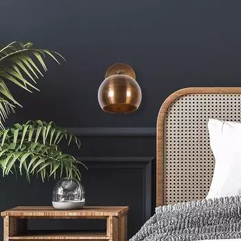 Opviq, Sivani- Sivani ABY, винтаж, настенные светильники, 15 х 28 см, металлический корпус