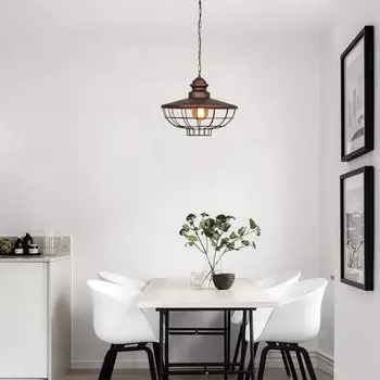 Opviq, Sivani- Sivani Tel ABY, темно-коричневый, люстра, корпус металл