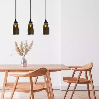 Opviq, Smoked- Дымчатый OPV, дым, люстра, 63 х 63 см, корпус металл, серый