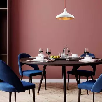 Opviq, Tattoo- Тату ОПВ, белый, красный, люстра, 36 х 36 см, корпус металл