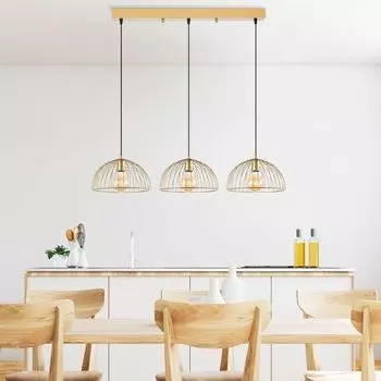 Opviq, TELKURE- TELKUREFLG, блестящее золото, люстра, 101 x 31 x 105 см, металлический корпус